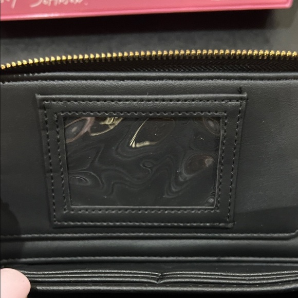 Betsey Johnson | Heart/Cherry Embroidered Wallet w/ Removable Wristlet Strap - Picture 5 of 12